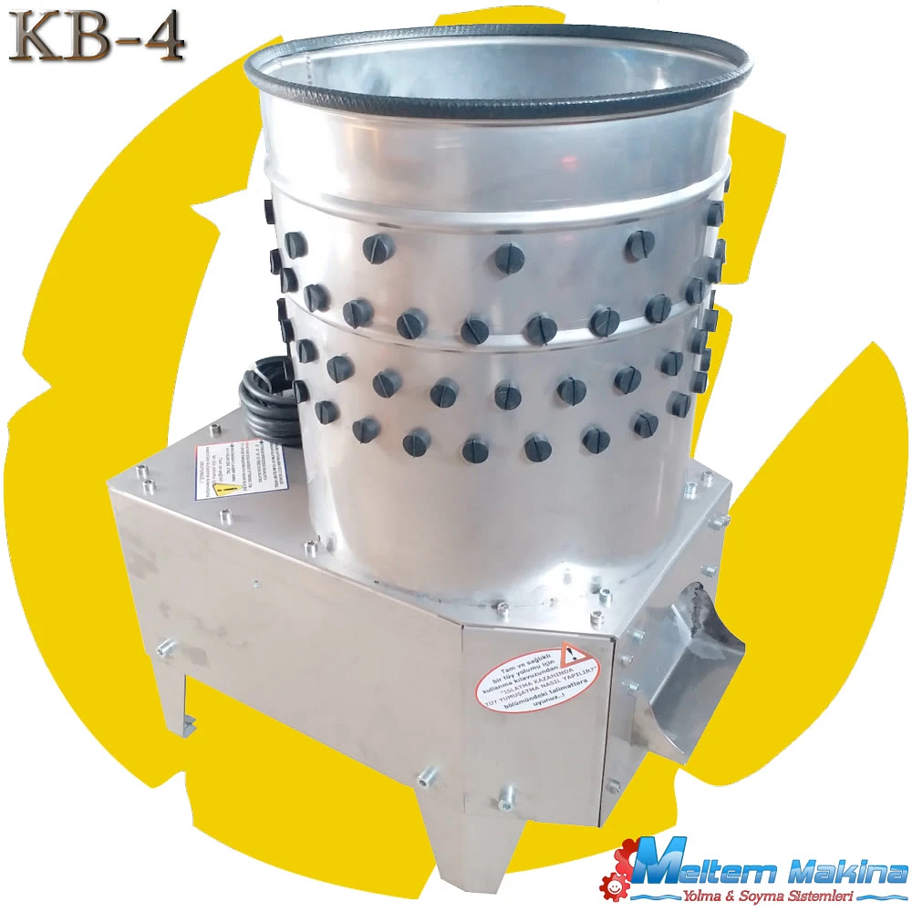 KB4 BILDIRCIN KEKLİK KUŞ TÜYÜ YOLMA MAKİNESİ