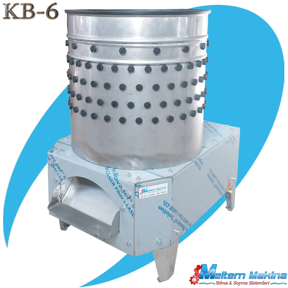 KB6 BILDIRCIN KEKLİK KUŞ TÜYÜ YOLMA MAKİNESİ