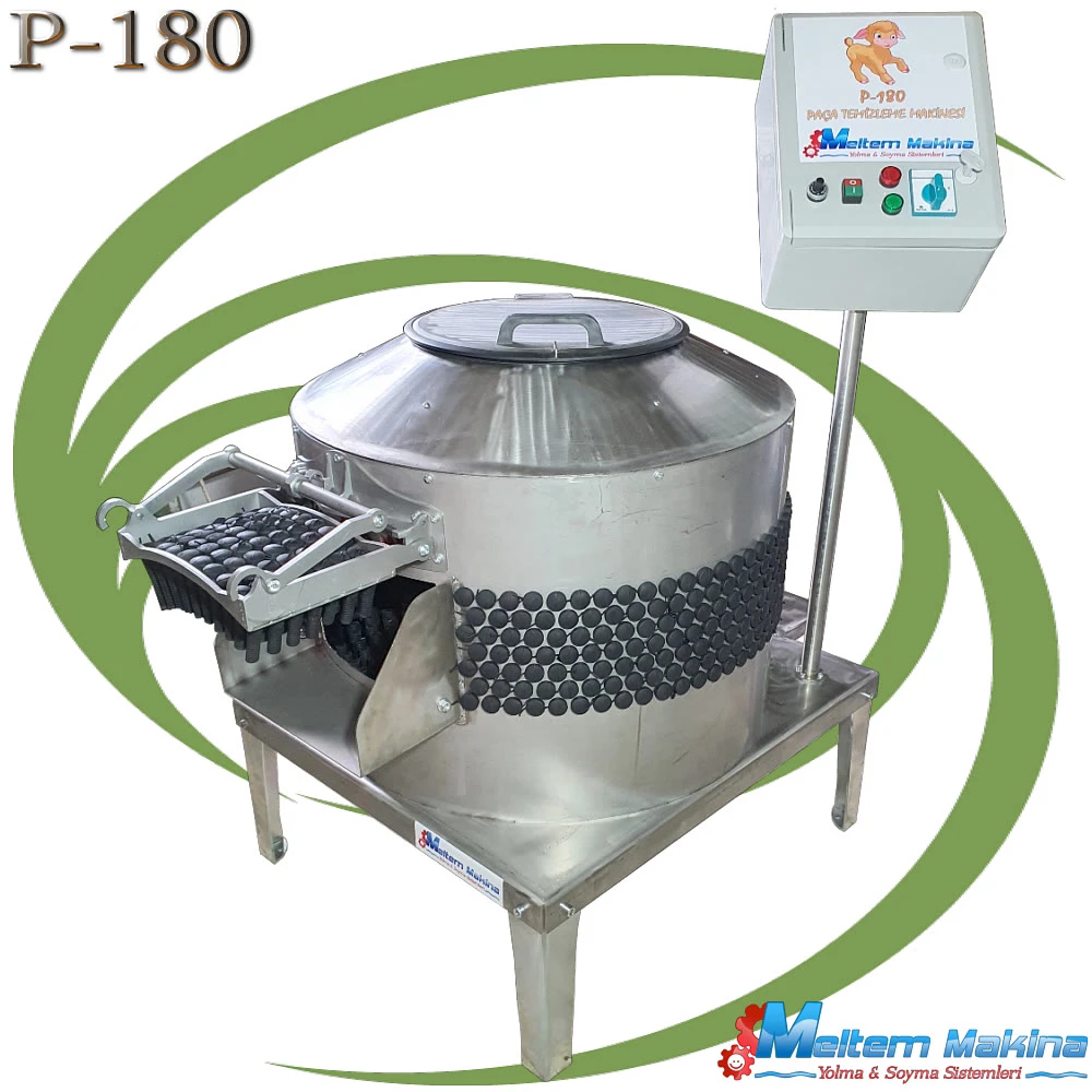 MELTEM P-180 KUZU KELLE PAÇA TEMİZLEME MAKİNESİ