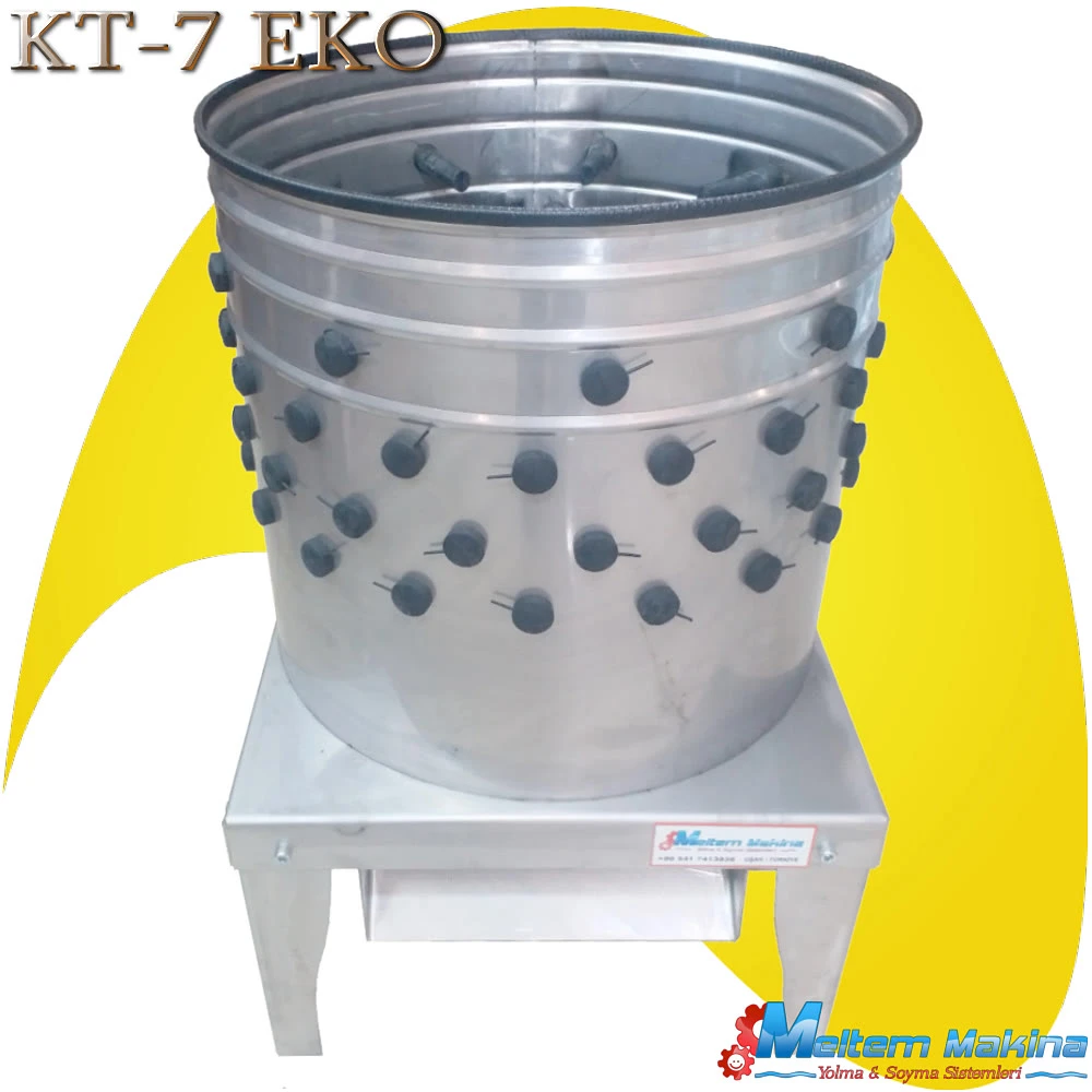 KT7 EKO TAVUK TÜY YOLMA MAKİNESİ