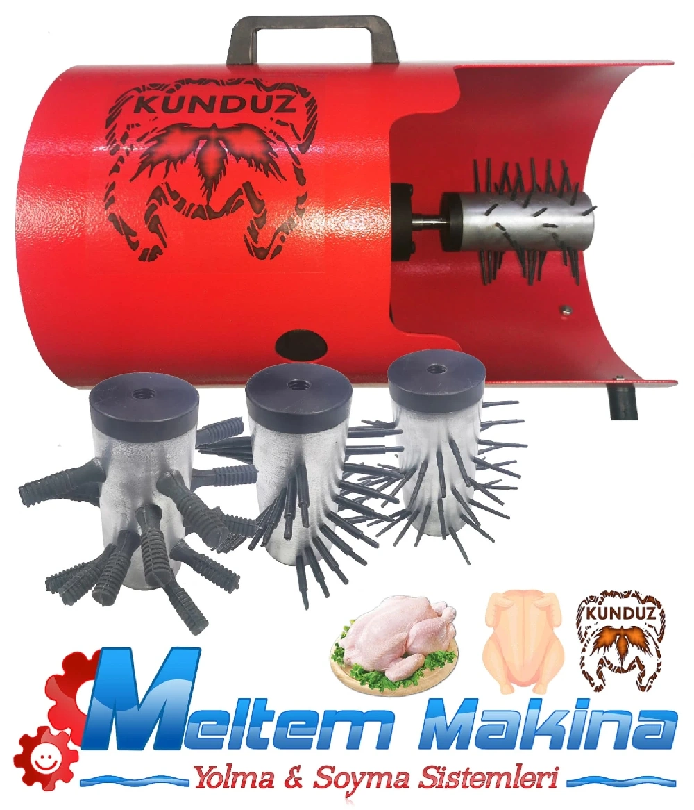 KUNDUZ KUŞ TÜYÜ KURU YOLMA MAKİNESİ
