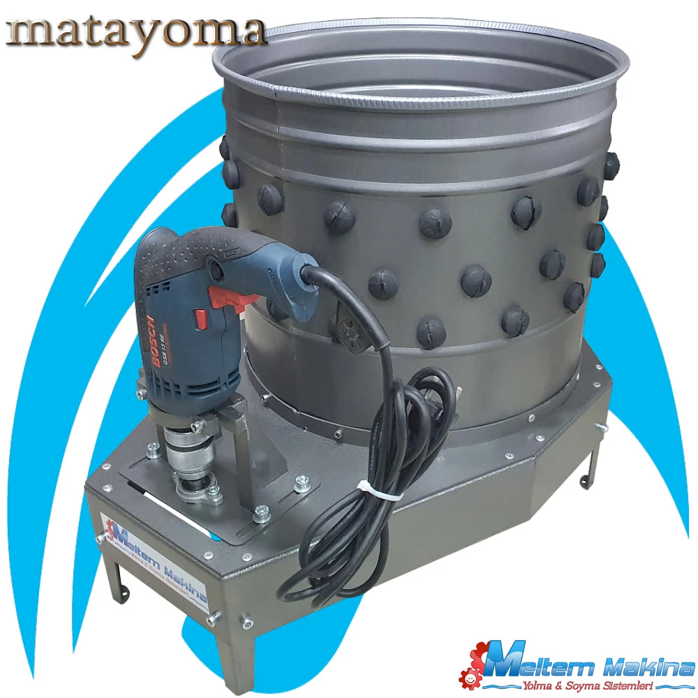 MATAYOMA Matkaplı Tavuk Yolma Makinesi